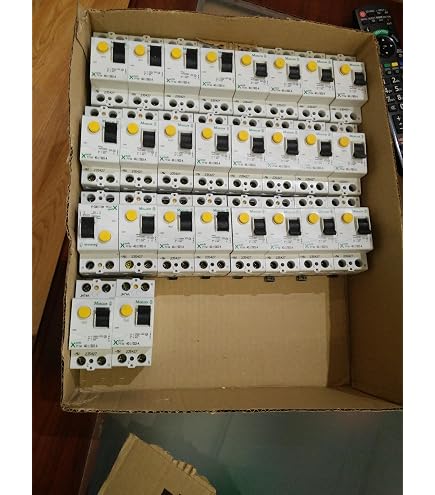 EATON INDUSTRIES - Interruttore differenziale puro, 25A, 4 poli, 30mA, tipo A, 400V