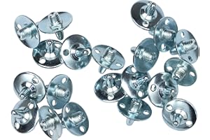 Opttiuuq FrontFoot Light Weight Cricket/Golf Shoes Replacement Spikes: Set of 20 Steel