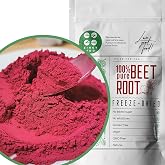 Freeze Dried Beetroot | 100% Natural Dried Fruits &amp; Vegetables | Freeze Dried Beetroot Chips | Vegetable Chips Produce Your B
