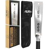 KLRS Tec&reg; Professional Japanese Saw Ryoba 240 mm &ndash; Wood Saw | Fine and coarse 9 TPI serration, interchangeable carbon steel b