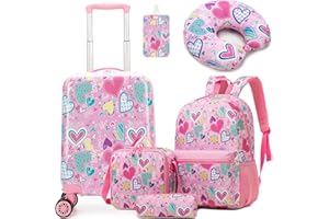 HTgroce Maletas de Viaje Cabina ABS 4 Ruedas Equipaje de Mano