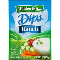 Hidden Valley Die Ranch Dips Originalmix, 28 Gramm (Packung mit 24) :  Amazon.de: Grocery
