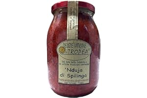 Nduja Calabrese 1Kg – ‘Nduja di Spilinga Artigianale - Salame Piccante Spalmabile - Carne Suina Italiana Certificata 100% - Made in Italy – Delizie Vaticane di Tropea