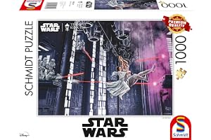 Schmidt Spiele 58429 Thomas Kinkade, Star Wars, On The Run, 1000 bitar pussel [Exklusivt hos Amazon]
