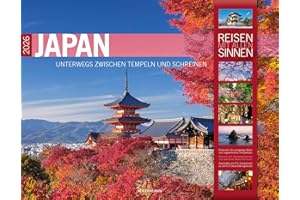 Japan Kalender 2026 | Unterwegs zwischen Tempeln und Schreinen | Hochwertiger Reise-Kalender im großen Querformat (54x42 cm) | Spiritualität in Asien