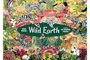 LAURENCE KING PUB Wild Earth 1000 Piece Jigsaw with 20 Shaped Pieces: Stories of Nature's Greatest Comebacks