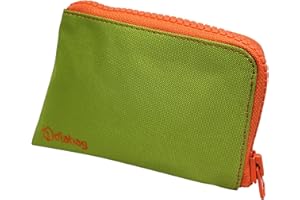 ‎DIABAG diabag Sunny Diabetiker Tasche Klein (15 x 11 x 5 cm) Nylon Grün/Orange, 231-6