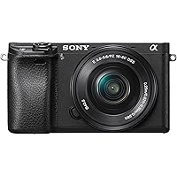 Sony Alpha A6300L 24.2 MP Digital SLR Camera (Black) with 16-50 mm Lens (ILCE-6300L)