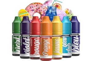 Belissia Colorant alimentaire Pâques - 7x10ml liquide & très concentré - Colorant alimentaire de qualité alimentaire pour la pâtisserie, la cuisine, le fondant, la pâte & la décoration - vegan