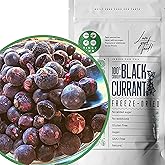 Freeze Dried Blackcurrants | Dried Blackcurrants as Raw and Vegan - Make Own Fresh Homemade Blackcurrant Powder | | Gluten Fr
