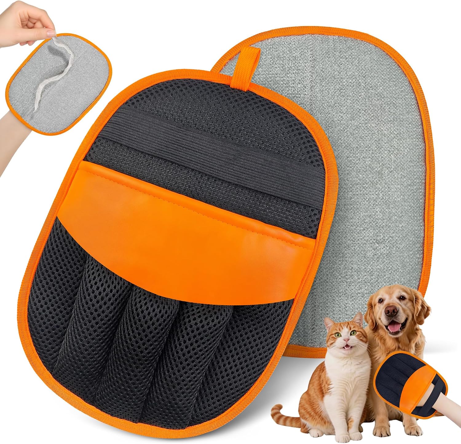 YOSEPATI Guante removedor de Pelo de Mascotas Magic Brush, removedor de Pelo de Mascotas Pure Path para Gatos y Perros, Cepillo mágico para el Cuidado de Mascotas, Guantes Yomi para Eliminar