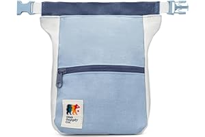 Oso Supply Co - Kulshan Bouldering Bucket, Large Size Chalk Bag for Rock Climbing, Chalk Pot with Magnetic Roll Down Closure, Brush Loop, Zippered Pockets for Climbers