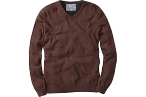 Charles Wilson Jersey de Punto Fino de Algodón Cuello Pico para Hombre