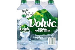 Volvic Acqua minerale naturale naturale, 6 x 1,5 l