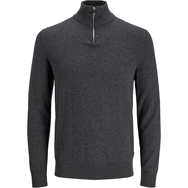 Jack & Jones JORNORREBRO KNIT HALF ZIP Grau für Jungen | Kids Brand Store