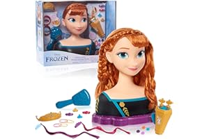 JP- Disney Frozen 2 Anna Deluxe Stylingead, 32801, Mérinos