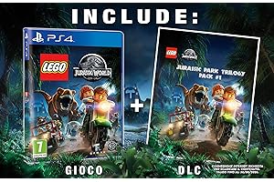 WARNER BROS Lego Jurassic World - Edizione DLC - Esclusiva (PS4)