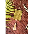 Genesis Arts Islamic Car Hanging Dream Catcher Accessories Best for Your Car Interior Hanging, Gift, (AYATUL KURSI Golden)