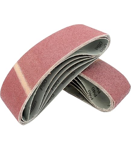 Nastri 75x533 Mm Grana 40 Per Levigatrici A Nastro Black And - Foto 8