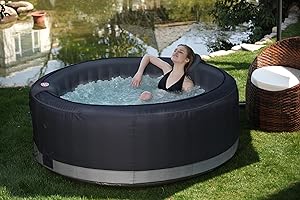 O'Spazia - Spa gonflable Laminée - 6 personnes - GONFLAGE EN 5 MINUTES