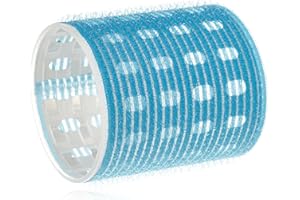 Fripac-Medis - Thermo Magic Rollers - Bigoudis - Bleu Clair - Diamètre : 54 mm - Lot de 6