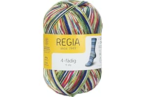 Regia Schachenmayr 4-Fädig Color, 100G Tropical Handstrickgarne