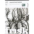 Frisk 23104903 A3 Newsprint Pad, Paper, White, 42 x 30 x 1 cm
