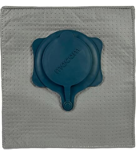 Vhbw 5 Sacchetti Per Aspirapolvere In Microfibra – Compatibili Con Metabo 30 LPC, ASA 25, Inox – Bianco, Sostituiscono 630296000 - 2