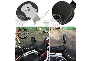 BM UK | VN1700 | Respaldo cromado semiajustable para conductor de motocicleta, cómodo apoyo para el respaldo - VN1700 Vulcan Classic