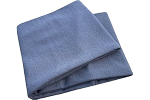 Wollhuhn ÖKO - Fascia elastica per capelli per bambini/ragazzi/ragazze, comoda e a doppio strato, in jersey, molti motivi (tinta unita grigio scuro)