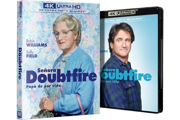 Señora Doubtfire, Papa de por Vida (Mrs. Doubtfire) (1993) (Chris Columbus) (4K UHD + Blu-ray)