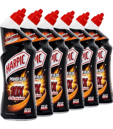 HARPIC Power Plus Pastiglie Effervescenti Per WC - Confezione Da 6 - Eliminano Il Calcare E Le Macchie Ostinate, Azione Profonda E Profumo Di Pino - 3
