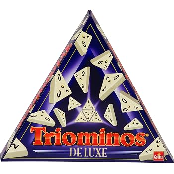 Triominos De Luxe Goliath - Jeu De Domino Triangulaire Pour Toute La Famille