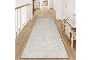 PureCozy Modern Beige Löparmattor 60x180cm Tvättbar Halkfri Mattor