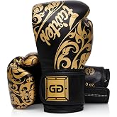 Fairtex GLORY Antrenman Eldiveni - Birinci Sınıf Deri MMA ve Boks Eldiveni |Tayland'da El Yapımı - Darbe Emici K&ouml;p&uuml;k Dolgu | 