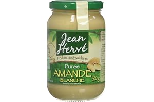 JEAN HERVE Jean Hervé - Purée d'Amande Blanche - Biologique - Format 350 g