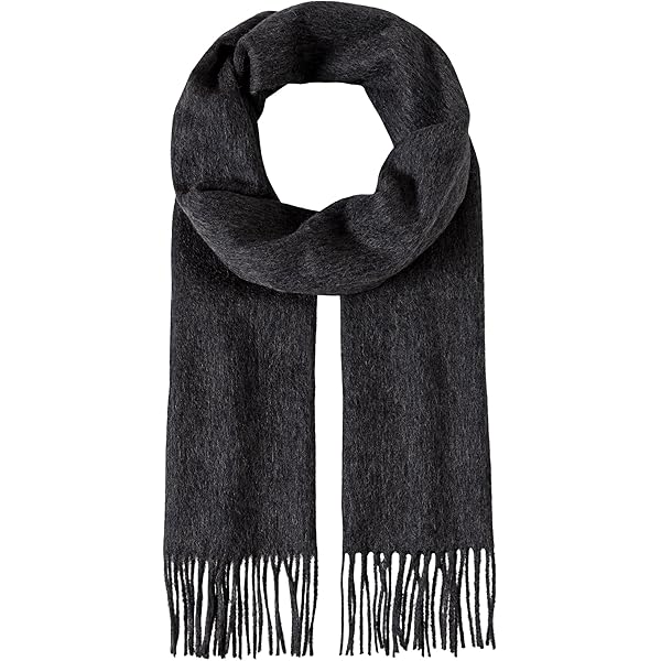 Sciarpa Triangolare Cashmere Dreams Per Bambini - Lana Morbida Con Cashmere, Grigio Chiaro/Rosa - Foto 8