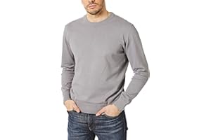 Castle Point Men's 100% Cotton Jumper Pullover Sweater, Crew Neck/V-Neck