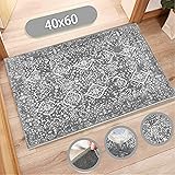 Fußmatte Schmutzfangmatte Türmatte für Innen & Außen rutschfest Waschbar Eingangsbereich Indoor/Outdoor geeignet Pflegeleicht