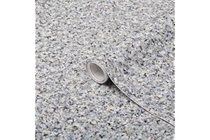 d-c-fix vinilo adhesivo muebles Porrinho gris azul aspecto piedra autoadhesivo impermeable decorativo para cocina, armario, puerta, mesa papel pintado forrar rollo láminas 45 cm x 2 m