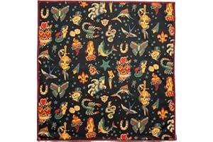 OCEANIA LEGENDS Day of the Dead Traditional Retro Tattoo Bandana