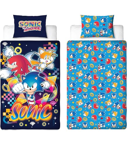 Sonic The Hedgehog 10 Bettbezug Bettwäsche Set