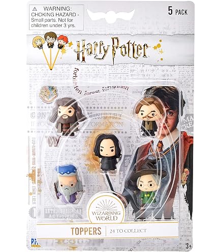Bizak Harry Potter - Set di 2 figure da collezione, 8 cm, colori assortiti ( 64115016