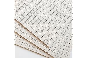 VAOVI Klebefliesen Küche Metall Mosaikfliesen Selbstklebend, Fliesenaufkleber Kleine Quadrate(Cremeweiß,5 Stück)