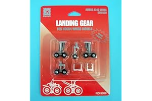 DARON Hogan Flügel Fahrwerk-Set für - A340-500 / 600 - 1/200 Modell im Maßstab