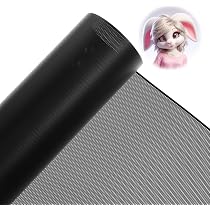 Fursuit Eye Mesh – 5 Bögen PVC-Netz, 30x20 Cm, Wasserfest, Für Cosplay & Basteln