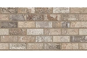 Grace Baltic, Pannelli da parete 3D effetto mattone, rivestimento in polistirolo, per soggiorno, cucina, bagno, camera da letto, balcone, bancone teras (10, T02)