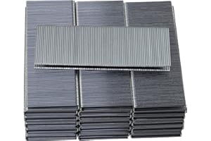 AERZETIX - C58787 - Lot de 2500 agrafes à couronne étroite - 35x5.7x1 mm - pour agrafeuse cloueuse pneumatique GA18 - accessoire d'agrafage pour bois meuble tapisserie menuiserie - en acier