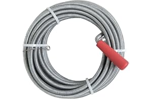 Cornat T595510 Spirale di Pulizia del Tubo 9mm 10m, Argento, Ø 9 mm, 10 m