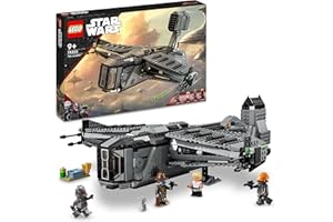 LEGO 75323 Star Wars Le Justifier, Jouet de Construction, avec Figurine de Droïde, Ensemble The Bad Batch, Maquette Vaisseau Spatial, 4 Minifigurines